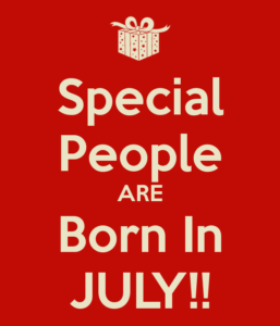 Special & Amazing Facts about people born in July